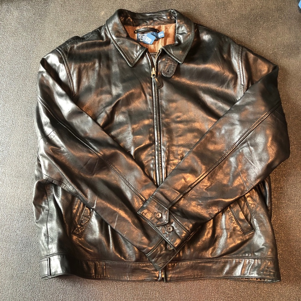 Ralph Lauren Leather Jacket (men’s)